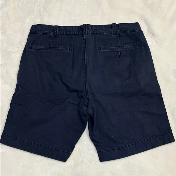 J. Crew Navy Men's Flat Front Shorts 32w - Picture 4 of 6